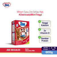 Zee Reguler Swizz Chocolate Milk 600gr - Susu Tumbuh Tinggi Lebih Cepat