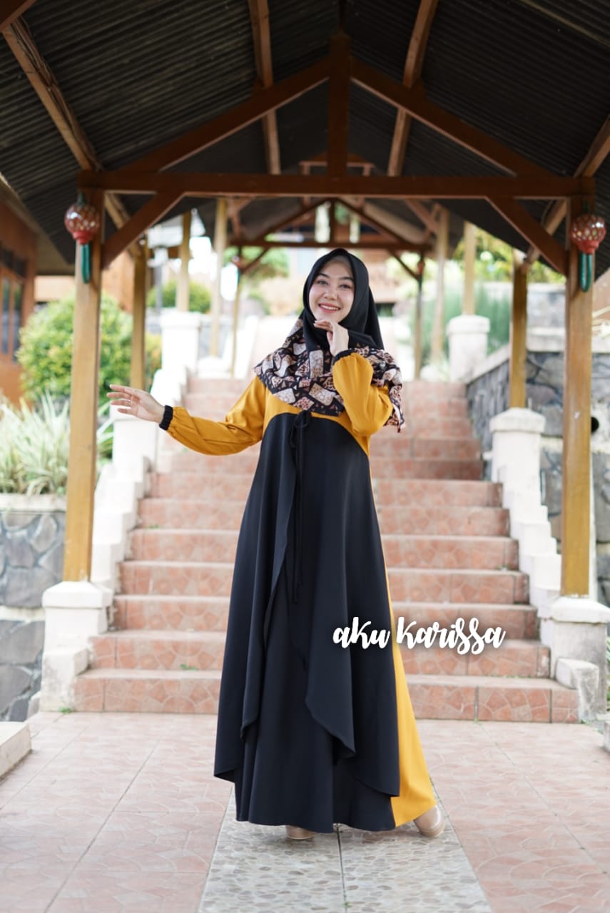 gamis aku karissa nazwa model terbaru original berlabel itycrepe terlaris 2020 gamis aku karissa nazwa model original berlabel itycrepe terlaris 2020