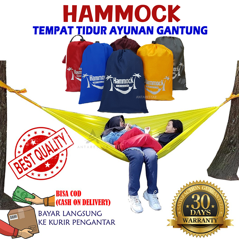 Hammock Premium Hammock Murah Hammock Tempat Tidur Ayunan Gantung Hamock Hemok hammock tempat tidur ayunan gantung hamock hemok