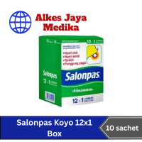 Salonpas Koyo Box 12x1 Lembar Isi 10 Lembar