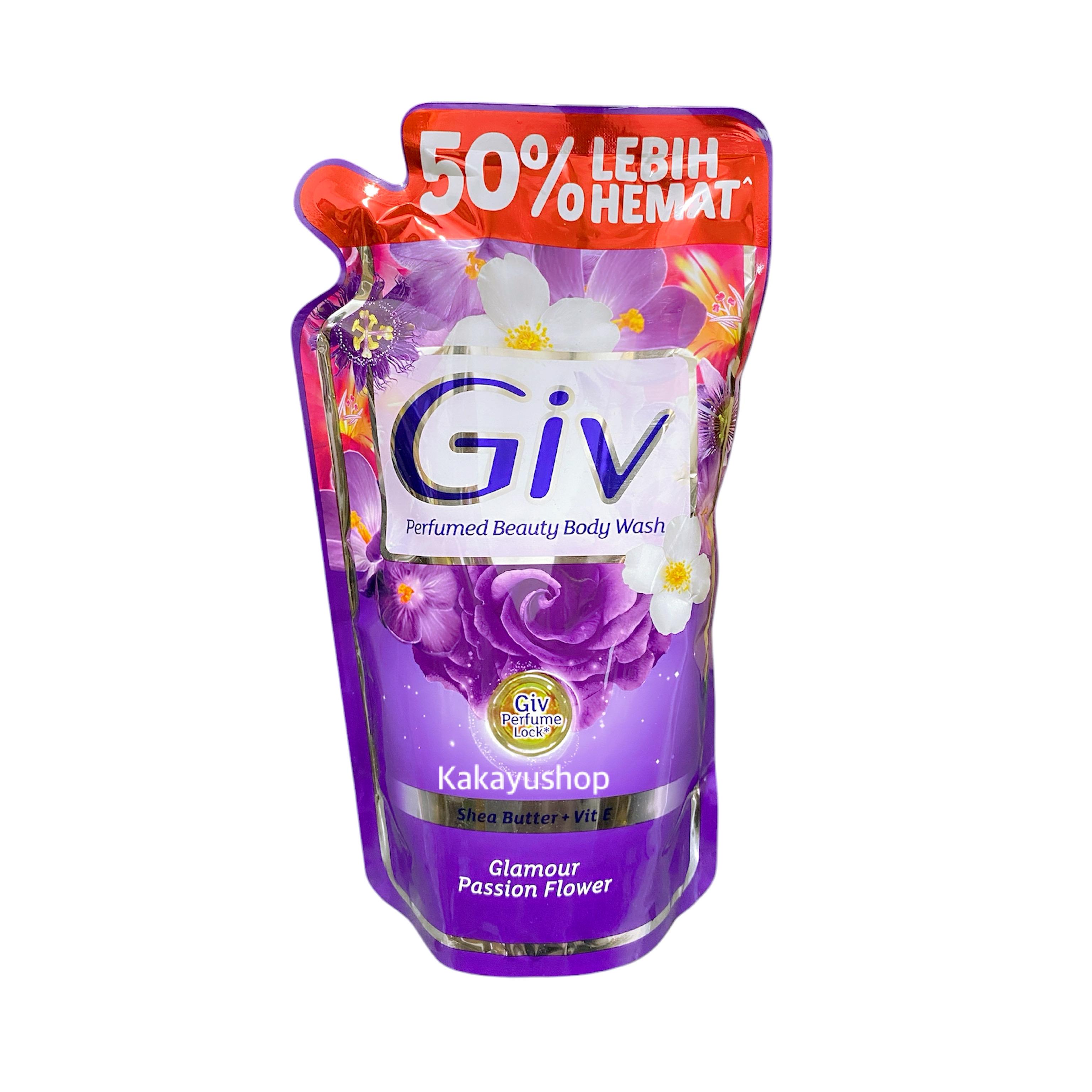 GIV Body Wash (Sabun Cair Refill) 825ML Body Foam