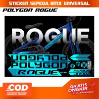 (COD) NEW Stiker Striping Sepeda Polygon Rogue BMX 18 20 Decal Glossy Lentur Anti Air