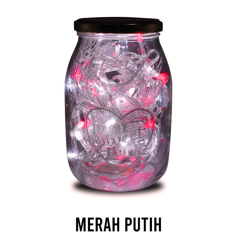 Lampu Tumblr LED Rainbow 4 Meter Motif Bulan Bintang Crystal Bola Anggur Salju / Lampu Natal Hias Warna-warni