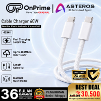 ONPRIME WOOD Series Kabel Data Type C to C 60W Fast Charging 42141