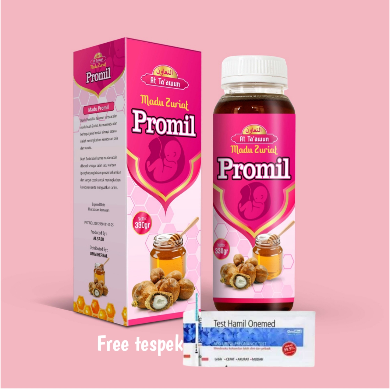 Madu Zuriyat Madu Promil 330gr Madu Zuriat Madu Promil At Taawun