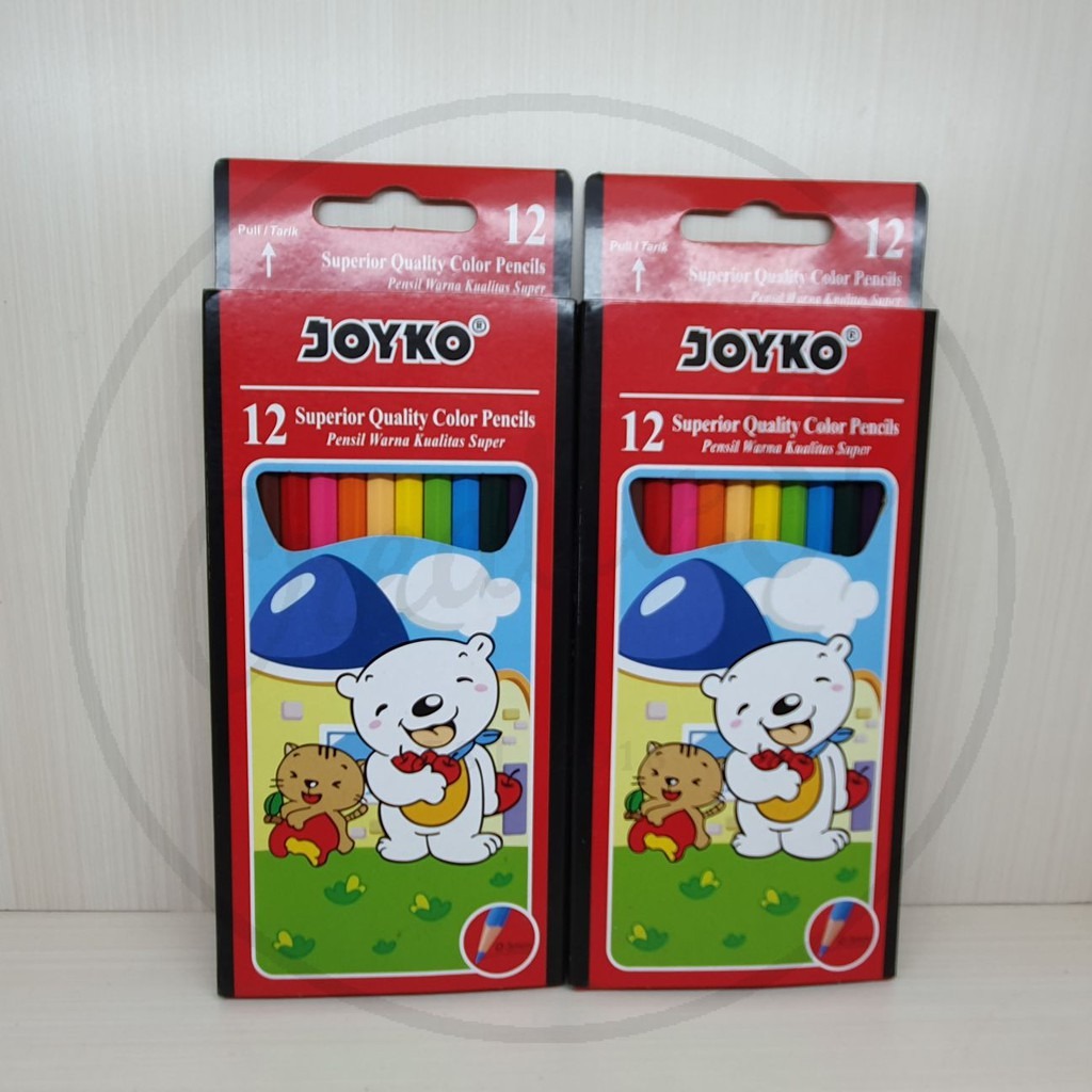 Pensil 12 Warna Panjang Joyko