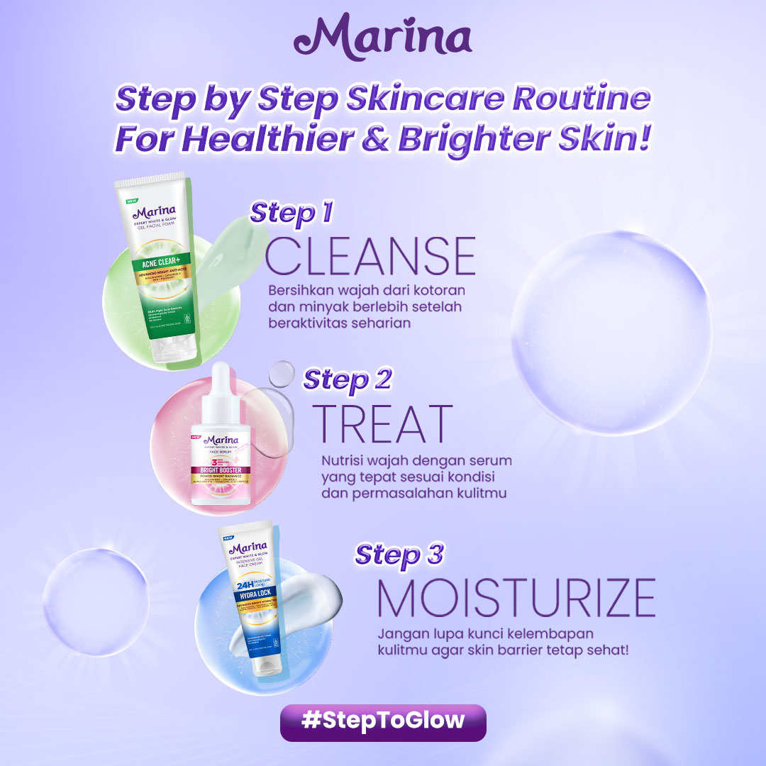 Marina Expert White & Glow Power Bright Face Serum 20ml