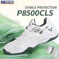 Original Sports Sepatu Badminton Victor Wide P8500 CLS / P 8500 CLS AG - White