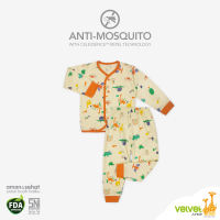 Velvet Junior Baju Bayi Anti Nyamuk Setelan Panjang Kancing Tengah - Boy Series 23 & 5
