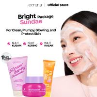 NEW! Emina Gelato Cleanser Series 100 ml- Facial Wash Gentle Brightening Face Wash Mencerahkan Glowing Sabun Cuci Muka Mencerahkan Lembab Tanpa Ketarik Facial Wash Soothing Sabun Cuci Muka Jerawat Oil Control Acne ProneCocok untuk Semua Jenis Kulit