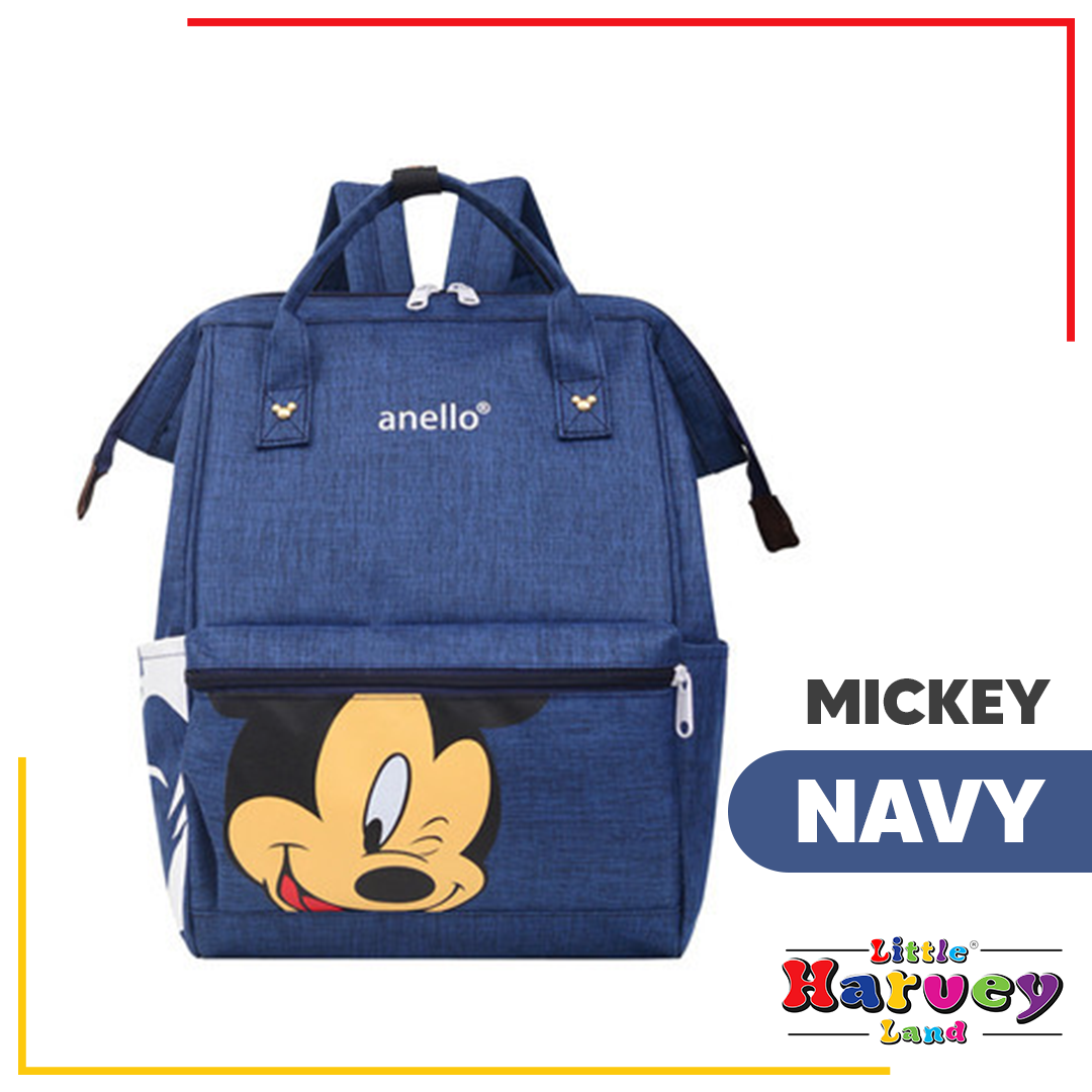 TAS BAYI MOMMY DIAPER BAG BEAR Kecil Ransel Besar Perlengkapan Ibu Bayi Peralatan Botol Susu Asi Popok Baby Newborn Multifungsi Back Pack Korea
