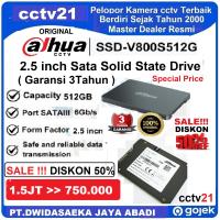Sale / Diskon 50% Dahua DHI-SSD-V800S512G SSD Internal 512GB SATA III 2.5″ for CCTV PC Laptop -  Harga Sale cctv21