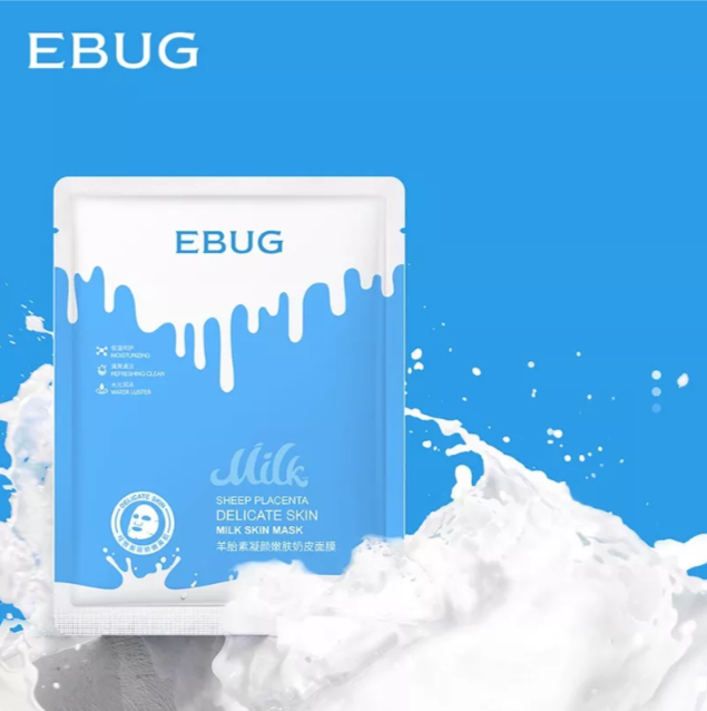 Mặt nạ sữa ebug/mặt nạ đen bioaqua/mặt nạ sữa bò sữa ebug mặt nạ mặt nạ