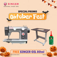 Mesin Jahit SINGER FLATBED 984 + Papan + Kaki (Set)