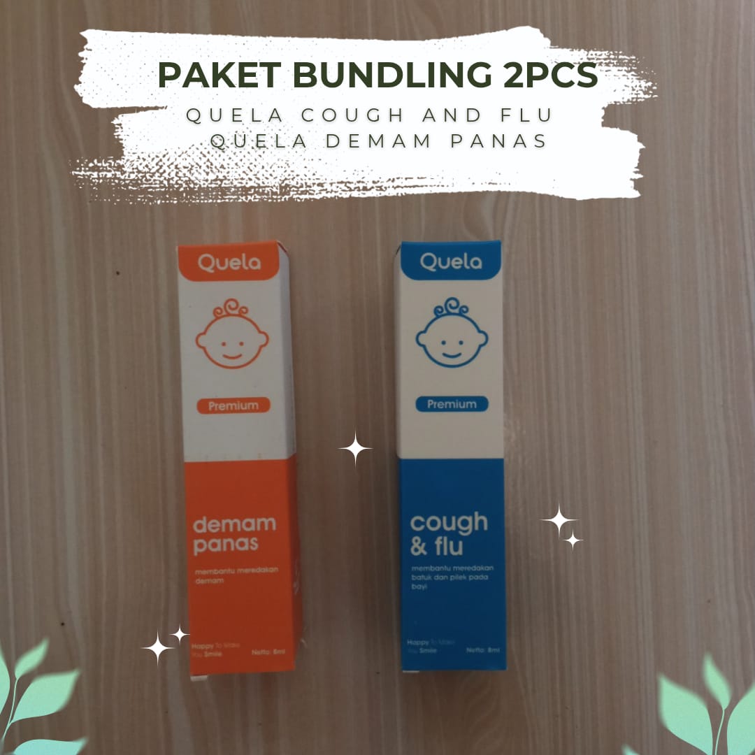 [BUNDLING 2PCS] KUKILA BABY ESSENTIAL OIL 8ML - KUKILA BABY GENTLE (batuk pilek) - KUKILA DEPA (demam panas) - Aromaterapi yang lembut dan segar - bantu meredakan sakit sikecil tanpa obat