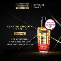 TRESemme Keratin Smooth Hair Serum 100ml - dengan Hydrolyzed KeratinBond+ FRIZZ RESISTANCE Complex Hair Oil Perawatan Rambut Lembut Ala Salon