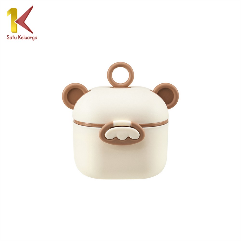 Satu Keluarga Tempat Susu Bubuk Bayi Karakter 800ML 400ML C1664 Wadah Penyimpanan Dispenser Portabel