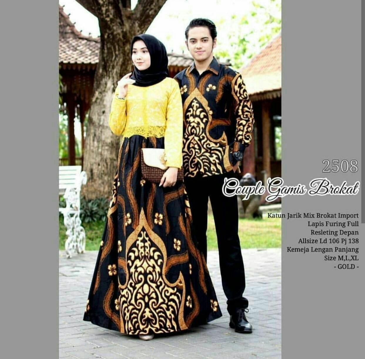 Model Batik Couple Keluarga 2019