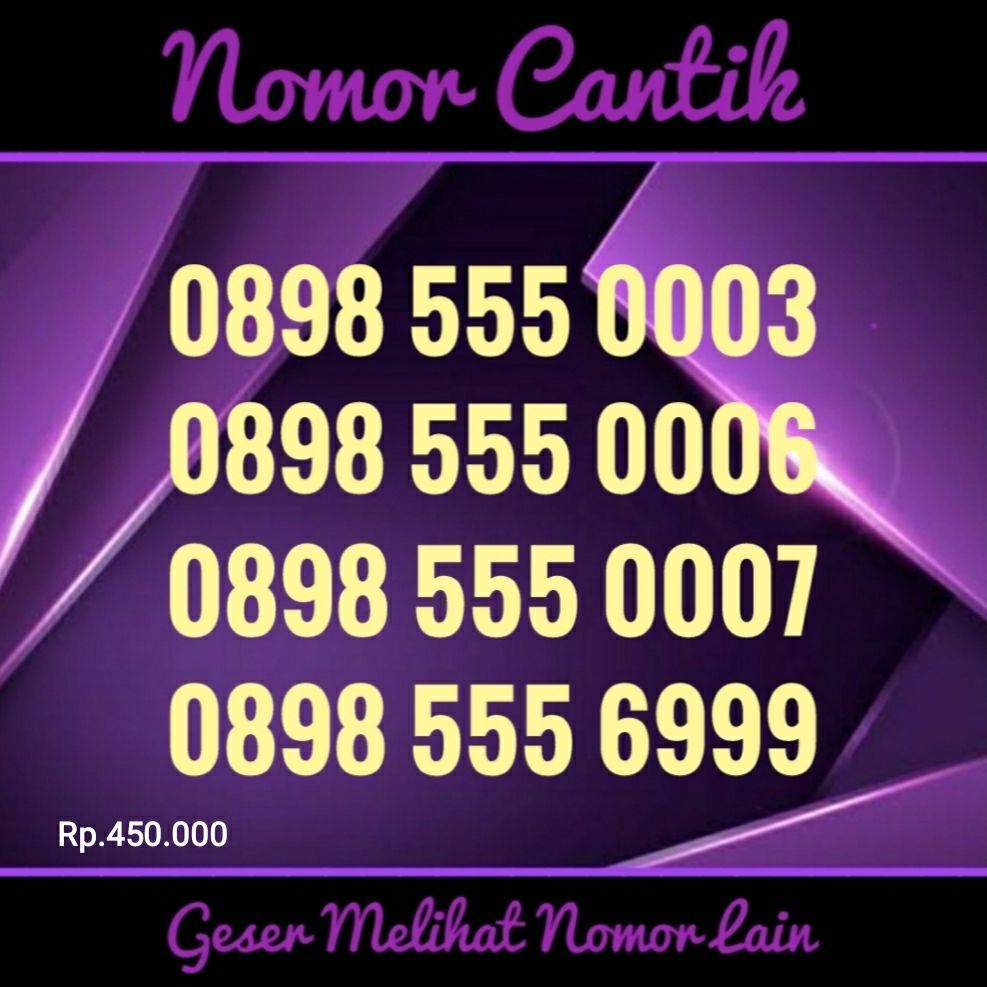 Nomor Cantik 11 Digit 4G LTE nomor cantik 11 digit 4g lte