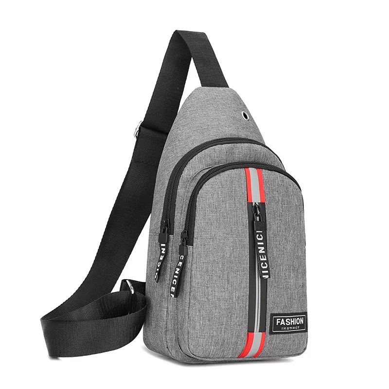 Shujin Multi Saku Bahu Pria Tas Dada Pinggang Pack Remaja Masengger Sabuk Pinggang Tas Pria Wanita Usb Pengisian Ponsel shujin multi saku bahu pria tas dada pinggang pack remaja masengger sabuk pinggang tas pria wanita usb pengisian ponsel