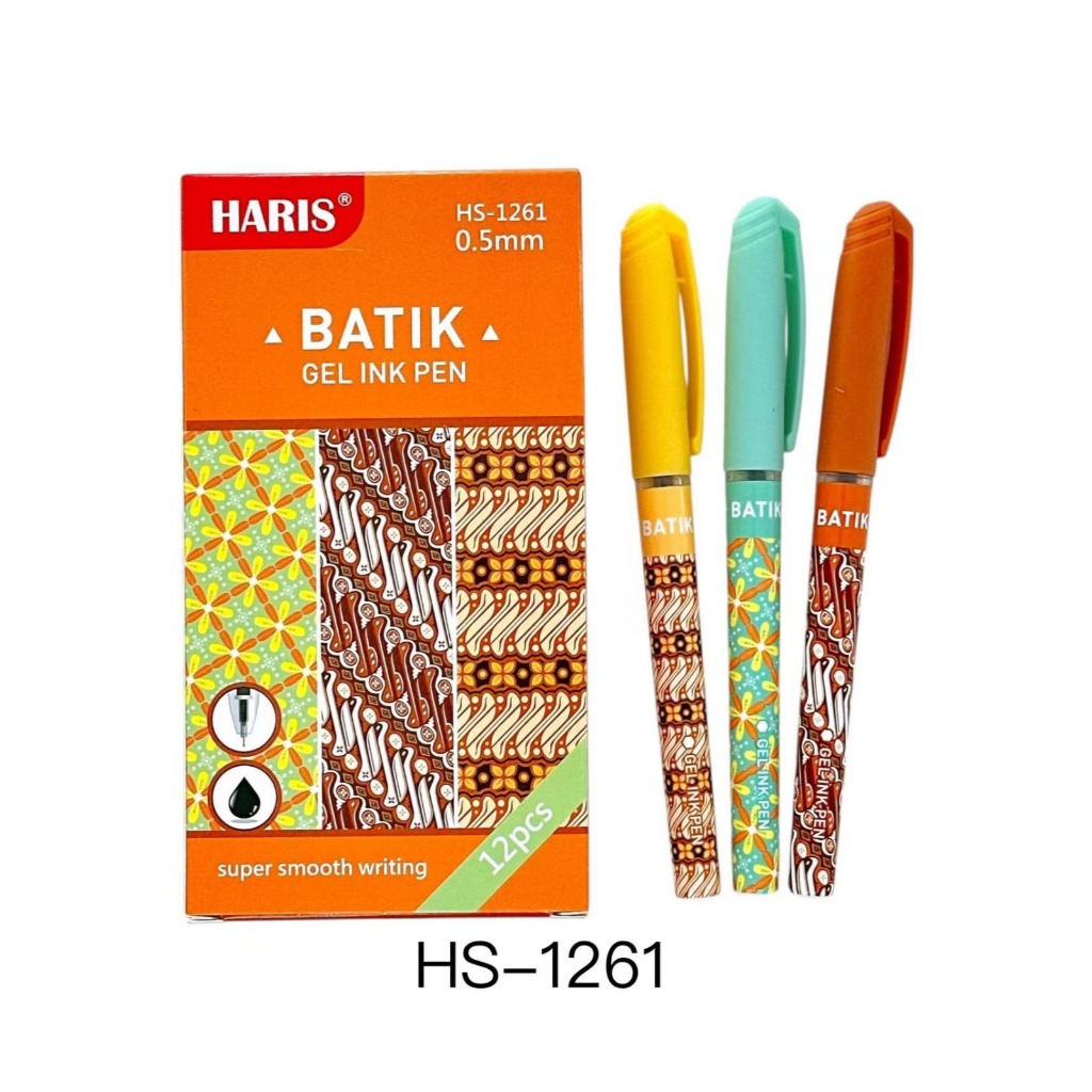 (12pc) Pen Gel Apel /Pen Ipen/Pen murah/pen gel murah/gel pen/bolpen/ballpoint apel