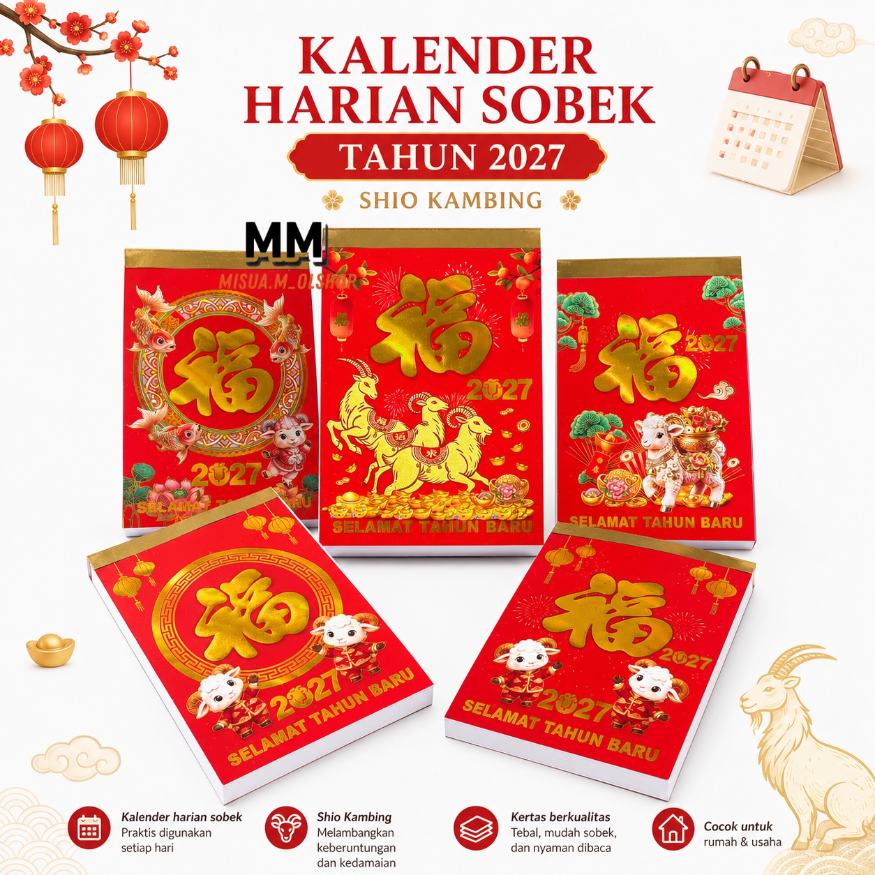 KALENDER HARIAN SOBEK SEDANG DENGAN TANGGALAN JAWA CINA ARAB/KALENDER HARIAN SOBEK TERBARU TAHUN 2027