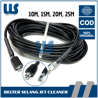 BELTER Selang Jet Cleaner 10M 15M 20M Selang Mesin Steam Cuci Motor Mobil High Pressure Spray Hose