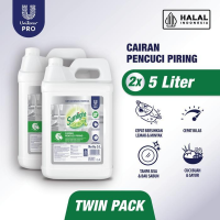 [Paket isi 2] Sunlight Professional Sabun Cuci Piring Cair Jeruk Nipis Jerigen 5L