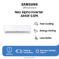 Samsung Wall-mount Air Conditioner Neo Alpha Inverter 5-Star Energy Rating 0.5 PK - AR40F05D0AMNSE