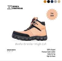 Zenifa - Sepatu Safety Boots Draxler High Pria Hiking Gunung Adventure