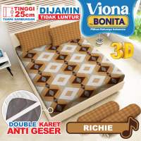 Viona By BONITA - Sprei FITTED QUEEN 160x200 TINGGI 25