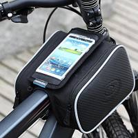 Roswheel Tas Sepeda Frame Waterproof plus Holder HP Touchscreen Handphone Bike Smartphone Bag 12813