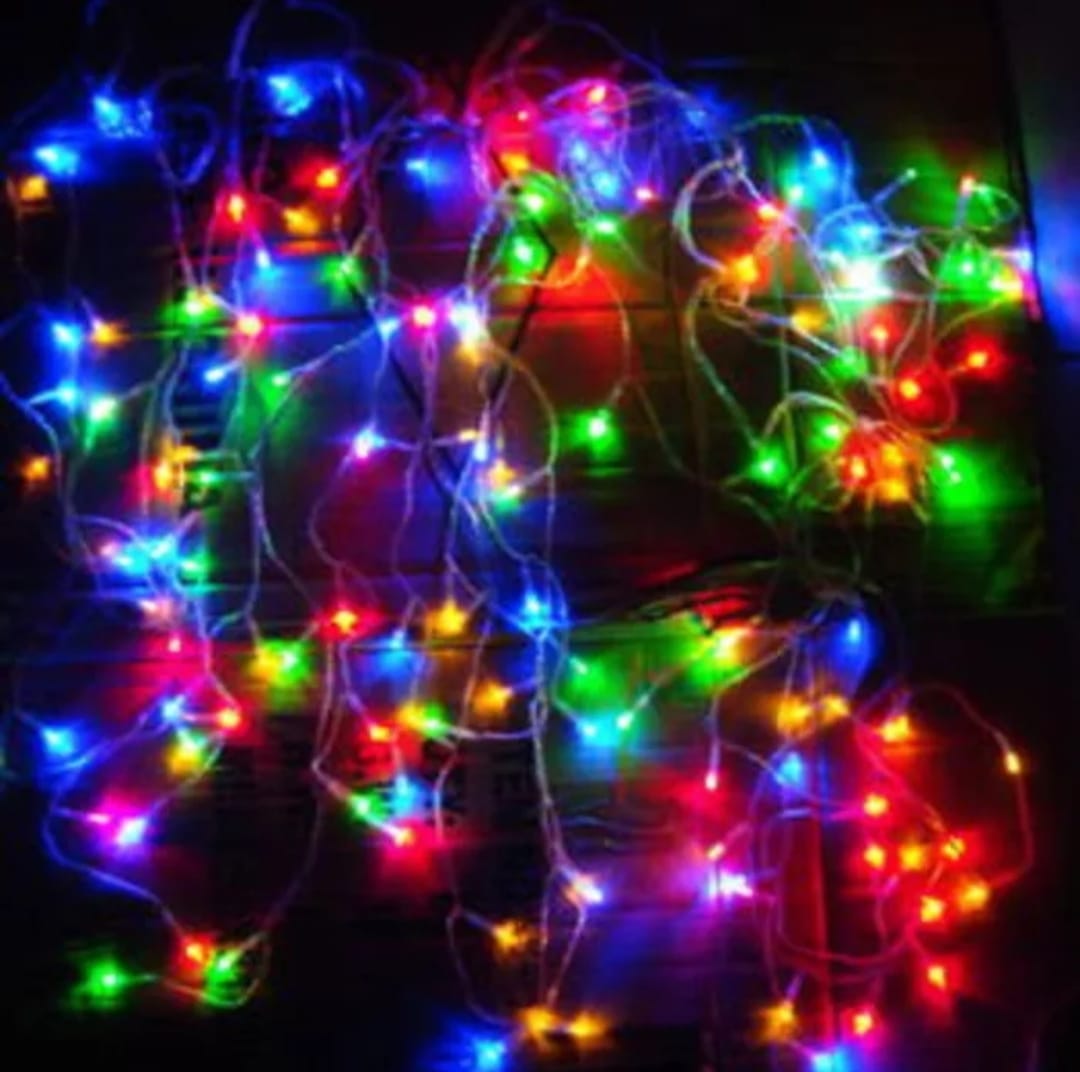 Lampu Tumblr Hias Kamar Tidur Rainbow 10 Meter - All Varian Warna + Colokan Sambungan lampu natal