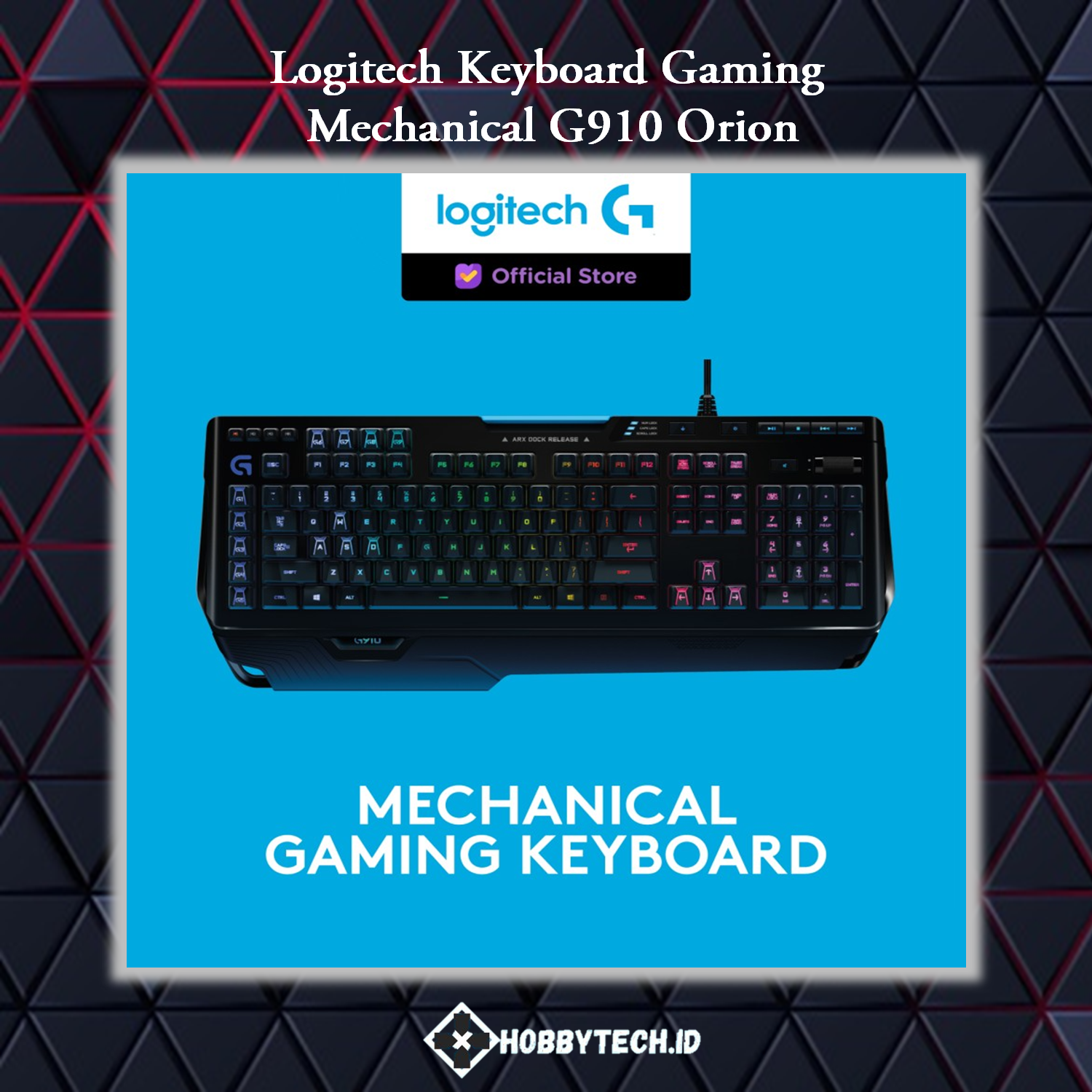 Logitech-G G910 Orion Spectrum RGB Mechanical Gaming Keyboard