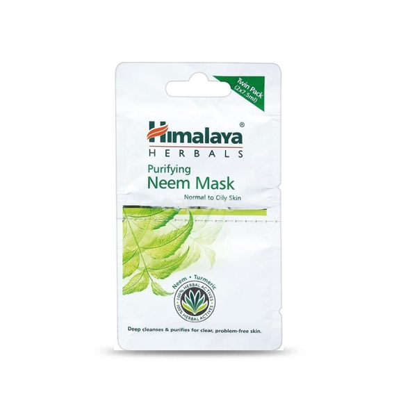 Himalaya Since 1930 Purifying Neem Mask Twin Pack 2 x 7.5 gr / Himalaya Maske...