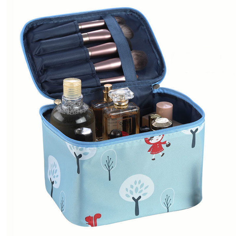 FXG - Tas Kosmetik Travel Karakter Pouch Make Up Wanita Korea Cosmetics Bag Serbaguna TK03