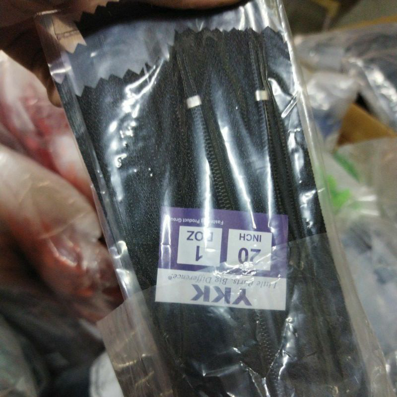 Resleting YKK 20 inch 50 cm / RIT YKK CFC 32 50 cm Kepala Cat