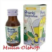 Suspensi Proris Ibuprofen Rasa Jeruk 60 ml