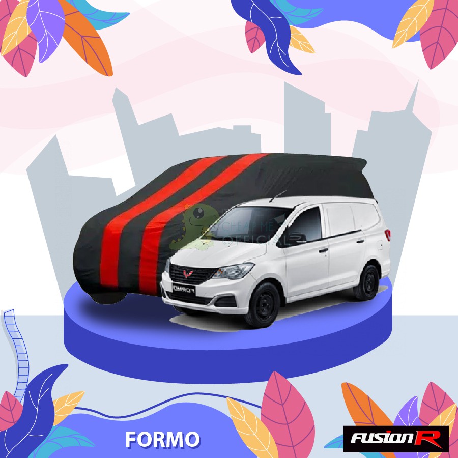 Sarung Mobil Wuling FORMO / Cover Mobil Wuling FORMO FUSION R Warna / Body Cover / Penutup Selimut Mobil FORMO