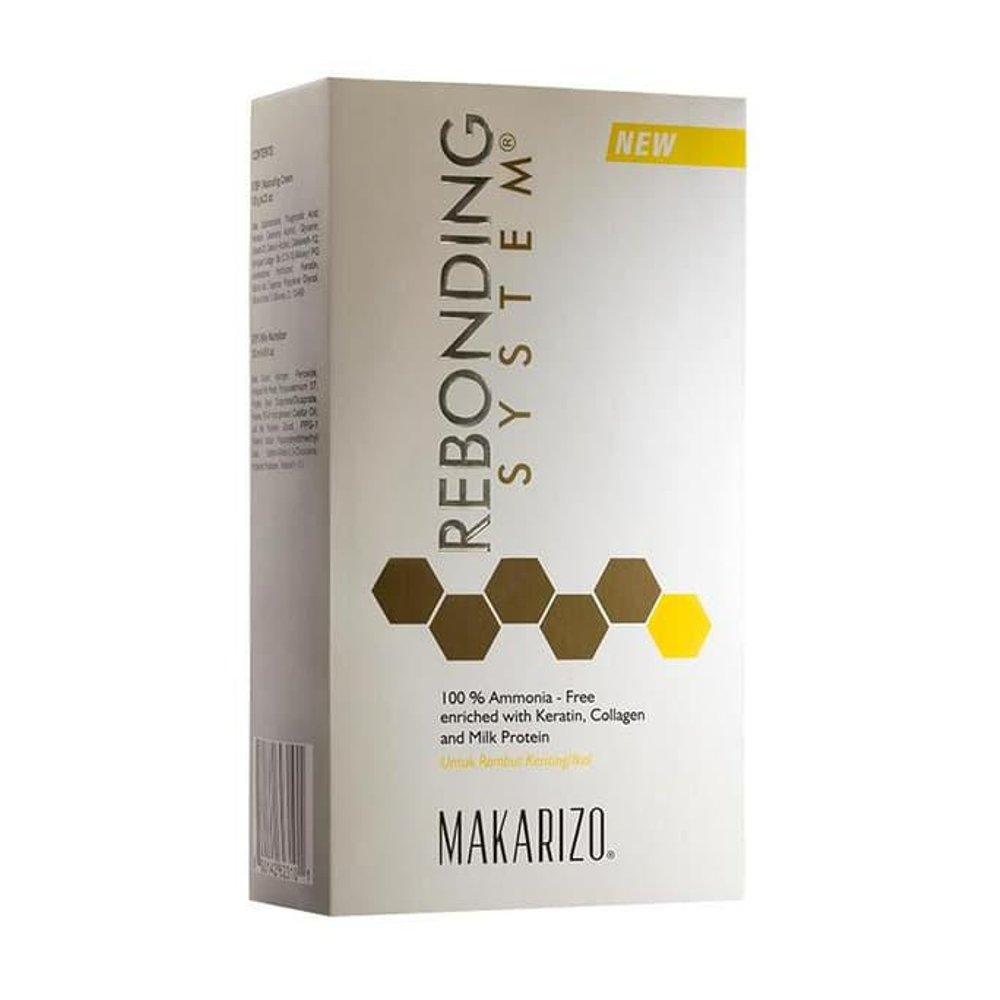 Makarizo Rebonding System Obat Pelurus Rambut Ikal