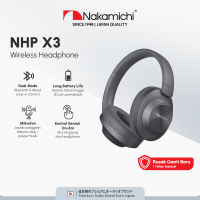 Nakamichi NHP X3 Headphone On-Ear Wired Wireless Bluetooth 5.4 Deep Bass Headset With Mic