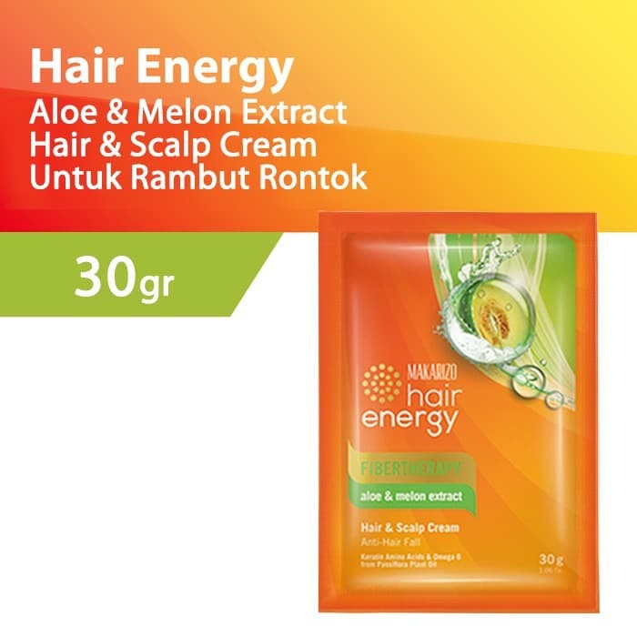 Makarizo Creambath Fibertherapy Aloe Melon Hair Energy