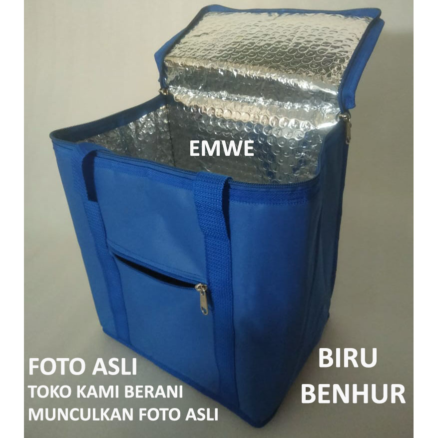 10L Cooler Thermal Bag Tas Termal Penyimpanan Susu dan Makanan Bayi / Tas Pendingin Botol Susu / Tas Perlengkapan Bekal / Thermal Insulated Bag / Travel Bag / Alumunium Foil Lunch Bag / Cake
