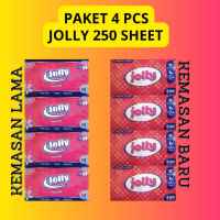 [ PAKET ISI 4 ] TISU TISSUE JOLLY 250 SHEET 2ply PROMO