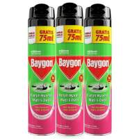 BAYGON Spray Aerosol Flower Garden - 600ml+75ml