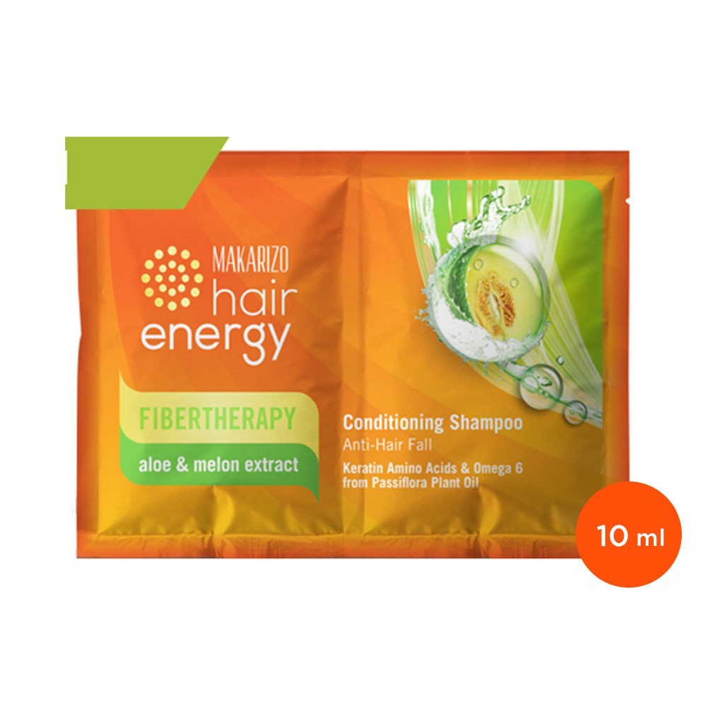 Makarizo Shampo Hair Energy Aloevera & Melon 10 ml - 1 Pcs