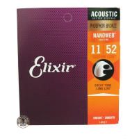 Senar Gitar Elixir Polyweb Nanoweb untuk Gitar Akustik dan Elektrik Senar Elixir