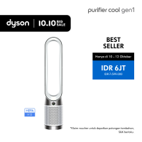 Dyson Purifier Cool ™ Gen1 Air Purifier TP10 (White) Penjernih Udara untuk Kabut Asap Debu Influenza & Alergi | Filter HEPA