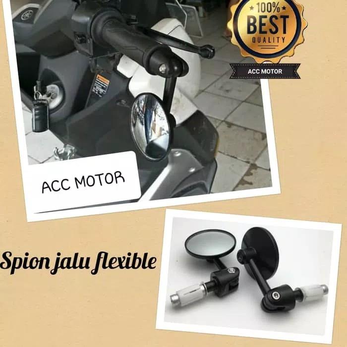 SPION JALU BAR END MIRROR CAFE RACER NMAX AEROX LEXI SCOOPY MIO DLL Januari 2019 - 3 SPION JALU BAR END MIRROR CAFE RACER NMAX AEROX LEXI SCOOPY MIO DLL - 3