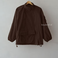 Bayleaf.id Owen Trip Jacket / Jaket Parasut Olahraga Wanita untuk Hiking & Traveling